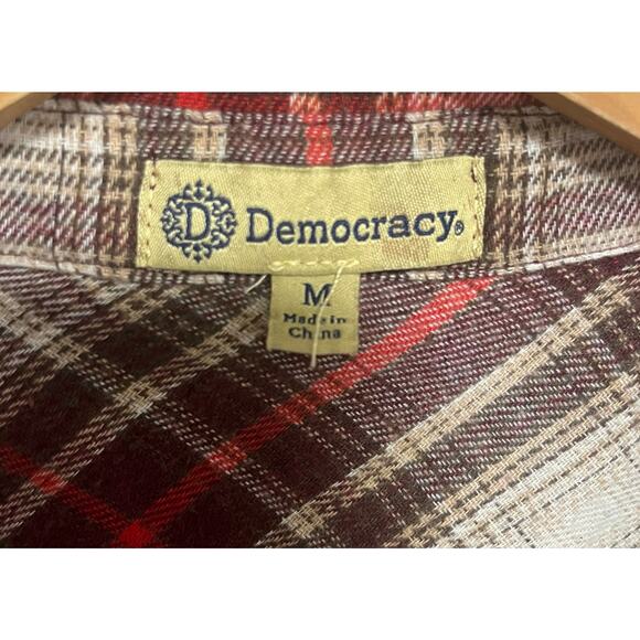 Democracy flannel shirt - Picture 3 of 6